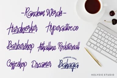 Hello Avelline Font by Holydie Studio — Script Handwritten Font — thumbnail 4