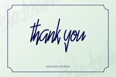 Hello Avelline Font by Holydie Studio — Script Handwritten Font — thumbnail 7