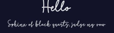 Hello by Andi Moz — Script Handwritten Font — thumbnail 2