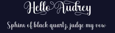 Hello Audrey by PutraCetol Studio — Script Handwritten Font — thumbnail 2