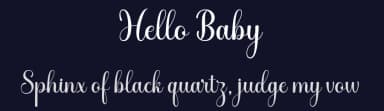 Hello Baby by LetterFreshStudio — Script Handwritten Font — thumbnail 2