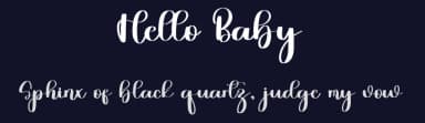 Hello Baby by Inermedia Studio — Script Handwritten Font — thumbnail 2