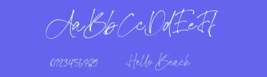 Hello Beach by AminMario — Script Handwritten Font — thumbnail 3