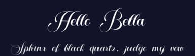 Hello Bella by Bosstype Studio — Script Handwritten Font — thumbnail 2