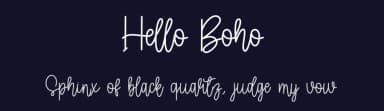 Hello Boho by Inermedia Studio — Script Handwritten Font — thumbnail 2