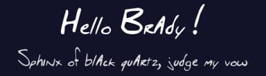 Hello Brady ! by Shea Allen — Script Handwritten Font — thumbnail 2