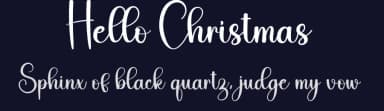 Hello Christmas by Harlek Studio — Script Handwritten Font — thumbnail 2