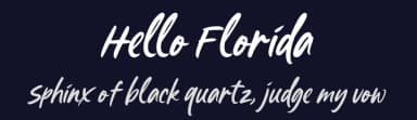 Hello Florida by Letterhend Studio — Script Handwritten Font — thumbnail 2