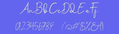 Hello Galleria by Andika Fez — Script Handwritten Font — thumbnail 3