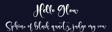 Hello Glow by Letterena Studios — Script Handwritten Font — thumbnail 2
