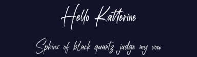 Hello Katterine by Bluestype Studio — Script Handwritten Font — thumbnail 2