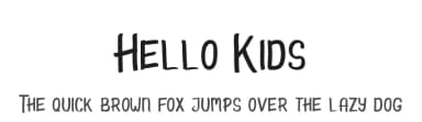 Hello Kids by Illushvara — Script Handwritten Font — thumbnail 1