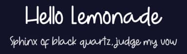 Hello Lemonade by ONG Type — Script Handwritten Font — thumbnail 2