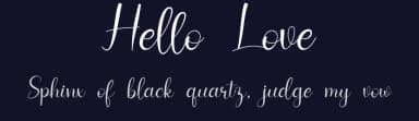 Hello Love by Tigadestd — Script Handwritten Font — thumbnail 2