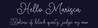 Hello Marisca by RantautypeStudio — Script Handwritten Font — thumbnail 2