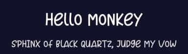 Hello Monkey by Andi Moz — Script Handwritten Font — thumbnail 2