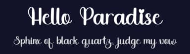 Hello Paradise by Inermedia Studio — Script Handwritten Font — thumbnail 2