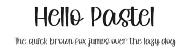 Hello Pastel by Inermedia Studio — Script Handwritten Font — thumbnail 1