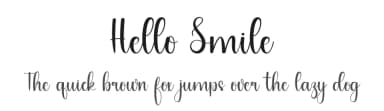 Hello Smile by PiPi Creative STUDIO — Script Handwritten Font — thumbnail 1