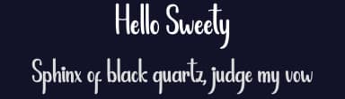 Hello Sweety by Hardiboy Design — Script Handwritten Font — thumbnail 2