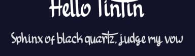 Hello Tintin by Inermedia Studio — Script Handwritten Font — thumbnail 2
