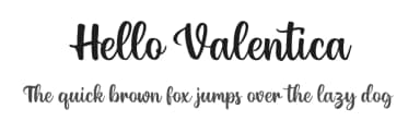 Hello Valentica by Blankids — Script Handwritten Font — thumbnail 1