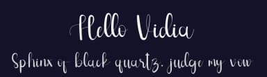 Hello Vidia by Inermedia Studio — Script Handwritten Font — thumbnail 2
