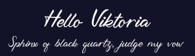 Hello Viktoria by Alpaprana Studio — Script Handwritten Font — thumbnail 2