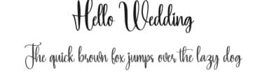 Hello Wedding by Scratchones — Script Handwritten Font — thumbnail 1