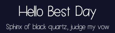Hello Best Day by Jen Jones — Script Handwritten Font — thumbnail 2