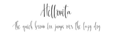 Hellonita by Scratchones — Script Handwritten Font — thumbnail 1