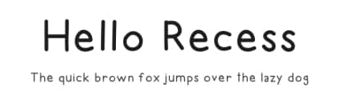 Hello Recess by Jen Jones — Script Handwritten Font — thumbnail 1