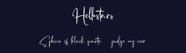Hellostars by Maulana Creative — Script Handwritten Font — thumbnail 2