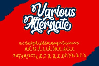 Hellosty Blast Font by Holydie Studio — Script Handwritten Font — thumbnail 6