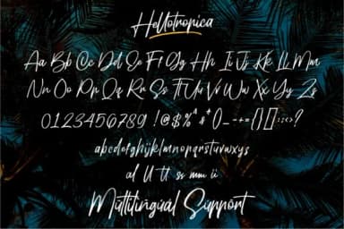 Hellotropica Font by Garisman Studio — Script Handwritten Font — thumbnail 8