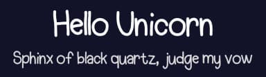 Hello Unicorn by Letterayu — Script Handwritten Font — thumbnail 2