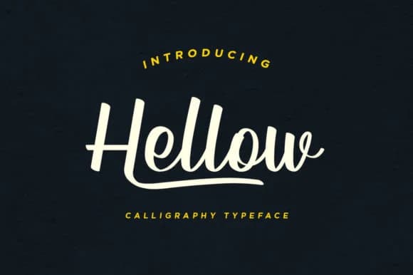 Hellow Font by StudioAKTYPE — Script Handwritten Font