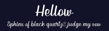 Hellow by StudioAKTYPE — Script Handwritten Font — thumbnail 2