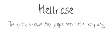 Hellrose by madeDeduk — Script Handwritten Font — thumbnail 1