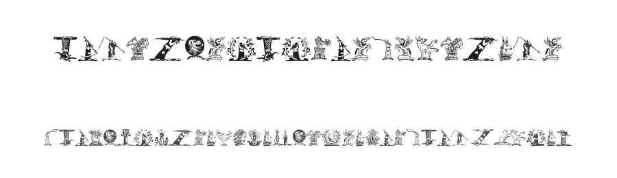 Helmbusch Crest Symbols by Manfred Klein — Dingbats Font