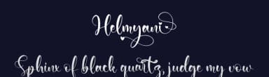 Helmyani by Integritype Studio — Script Handwritten Font — thumbnail 2