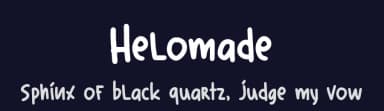 Helomade by Scratch Design — Script Handwritten Font — thumbnail 2