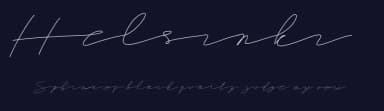 Helsinki by Type Graphy — Script Handwritten Font — thumbnail 2
