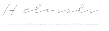 Helsinki by Type Graphy — Script Handwritten Font — thumbnail 1