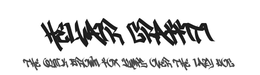 Helvair Graffiti by Cikareotype Studio — Script Handwritten Font