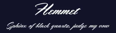 Hemmet by Måns Grebäck — Script Handwritten Font — thumbnail 2