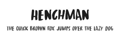 Henchman by Hanoded — Script Handwritten Font — thumbnail 1