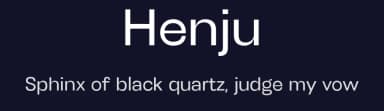 Henju by Letterhend Studio — Sans Serif Font — thumbnail 2