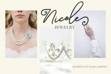 Henrietta Font by Masha Artifex by Masha Artifex — Script Handwritten Font — thumbnail 4