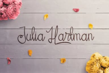 Her Garden Font by Mojibam — Script Handwritten Font — thumbnail 4